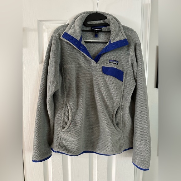 Patagonia Re-Tool Snap-T Fleece Pullover - Women’s Grey - Picture 1 of 3